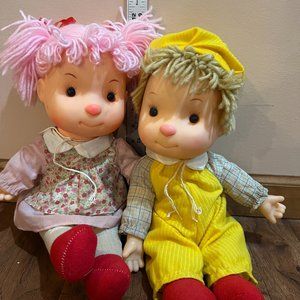 Vintage Komfy Kids Ice Cream Boy & Girl Dolls collectible